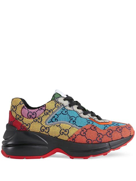 gucci rhyton gg supreme sneakers|gucci rhyton sneaker sale.